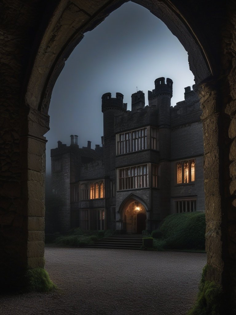 UK Muncaster Castle: The Phantom Lady of Muncaster