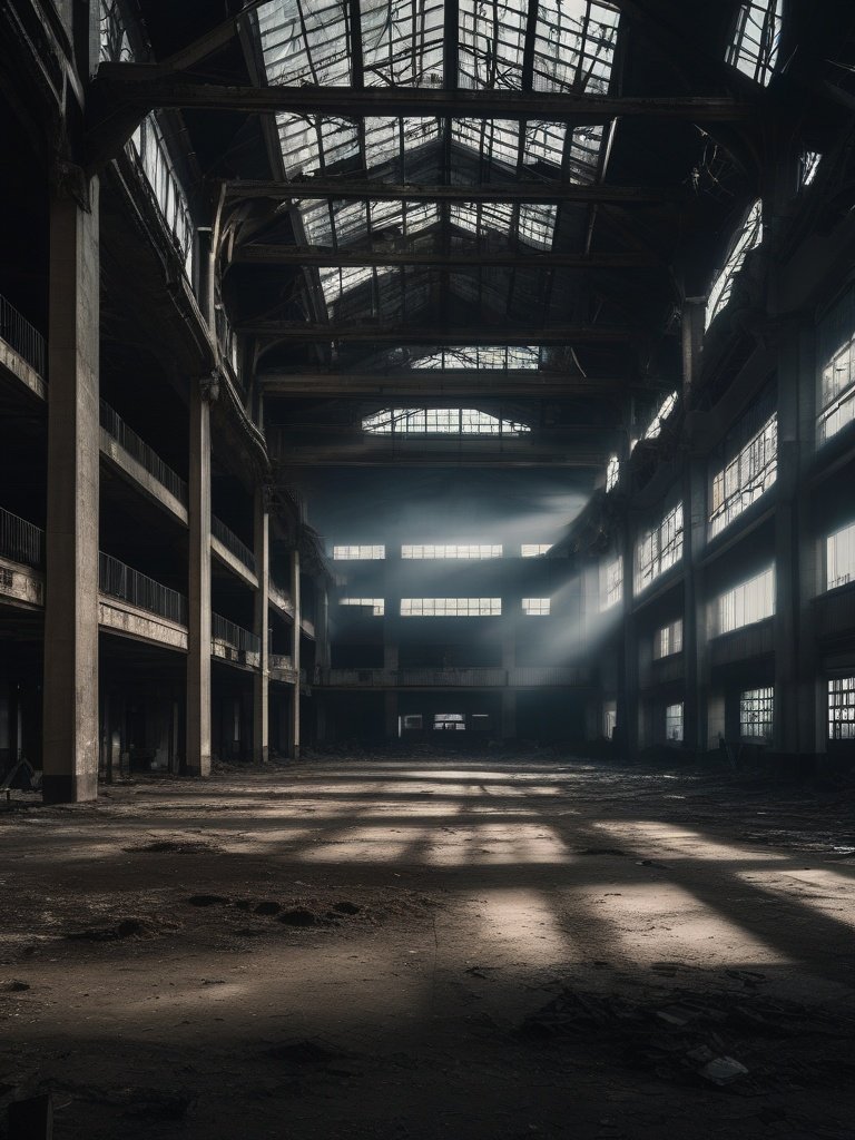 Phantoms in the Abandoned Yokohama International Passenger Terminal