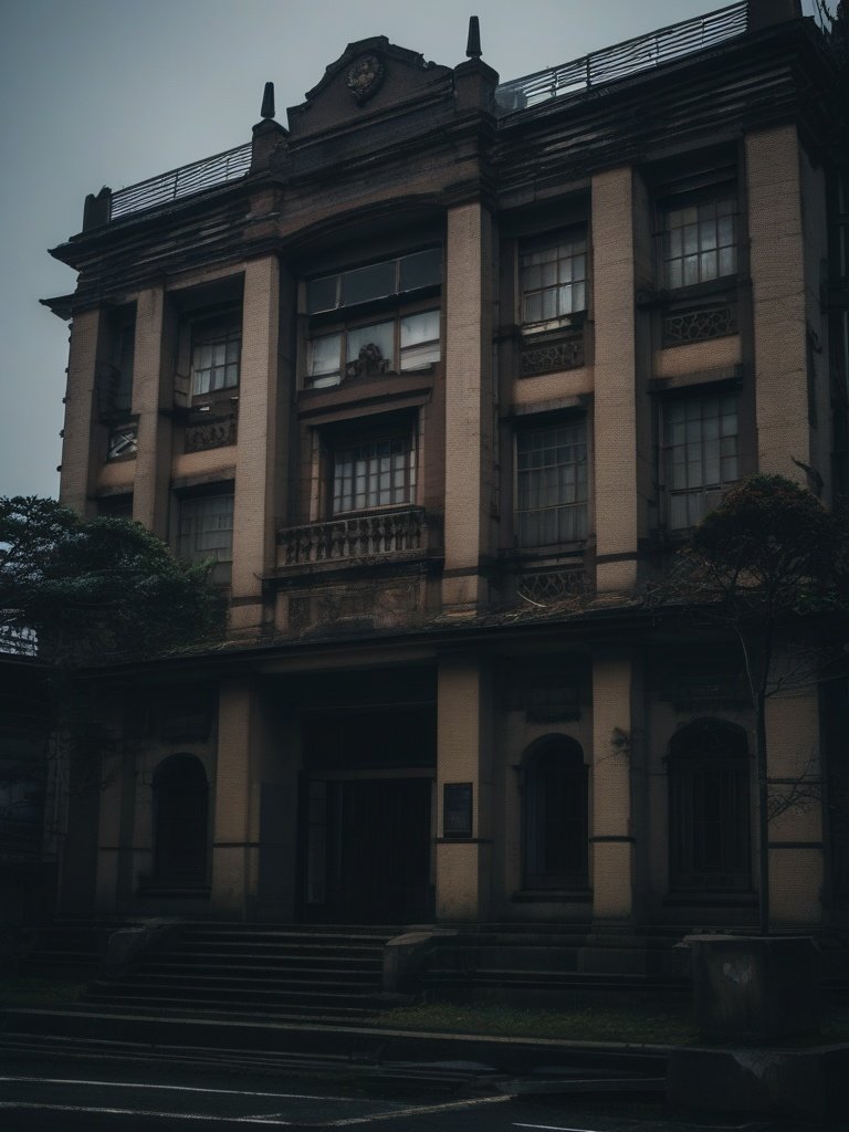 Ghosts and Ghouls at Okayama’s Former Police Station Building