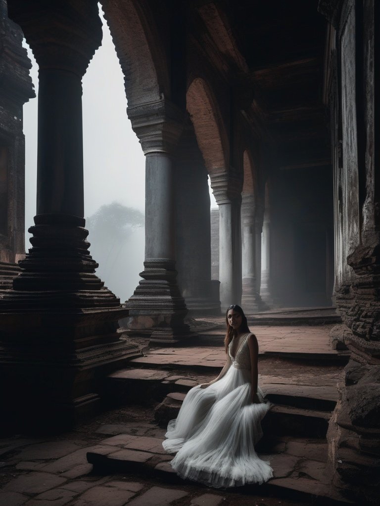 The Legend of the White Lady at Wat Phu
