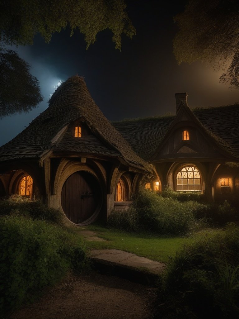The Silent Watchers of Hobbiton Movie Set