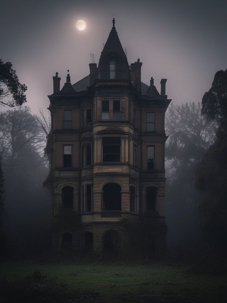 Ghostly Voices in the Ruins of Kew House, Melbourne