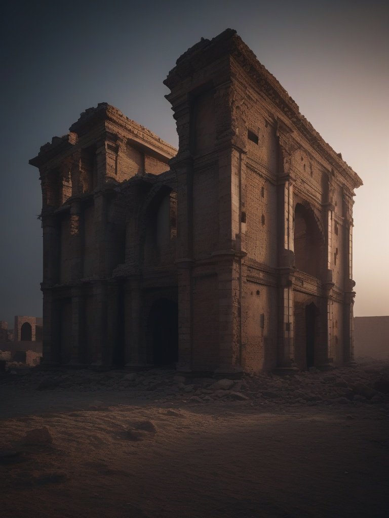 Khirbat al-Minya Ruins Phenomenon