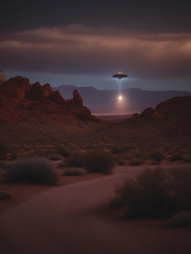 Valley of Fire UFO Sighting, Nevada, 200