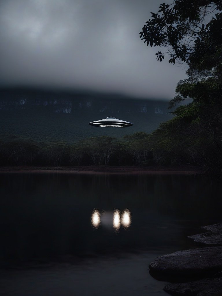 UFO Sighting en el Parque Nacional Canaima, Venezuela
