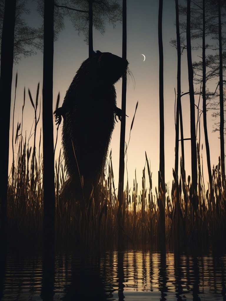 The Cattail Swamp Monster in Indiana’s Jasper-Pulaski Fish and Wildlife Area