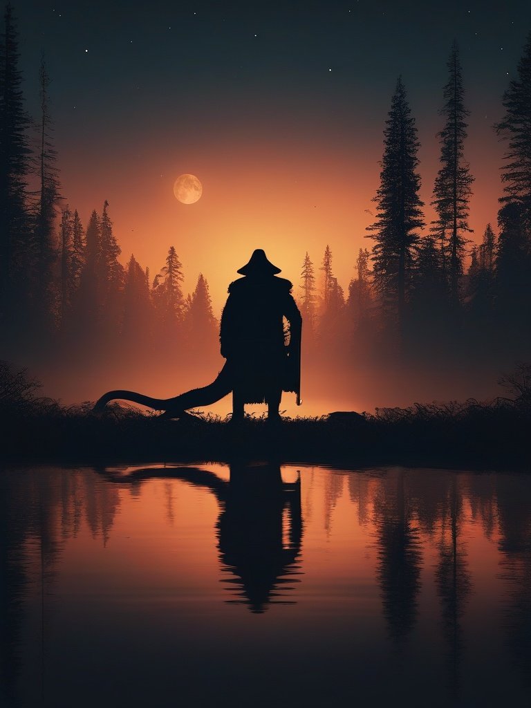 Covington Lake and Its Mysterious Visitor