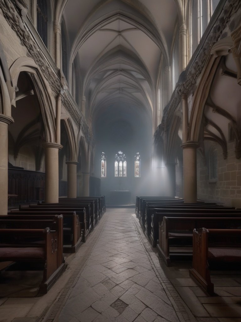Poltergeist in the Old Church of Cirencester
