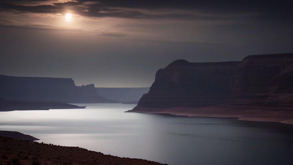 Mysterious Lights on Lake Powell, Arizona-Utah Border