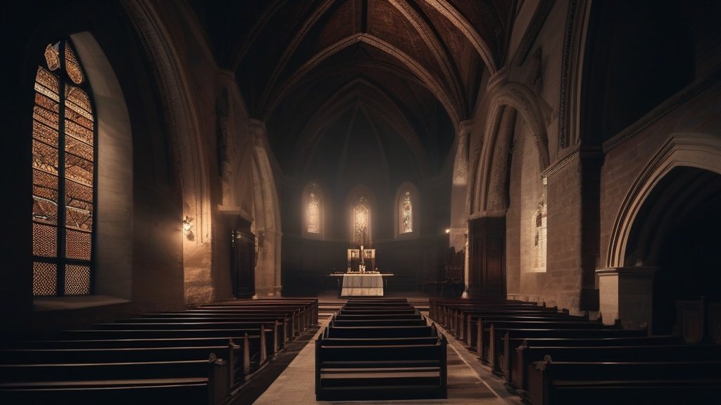 The Sinister Presence in the Chapel of St. Francis, Assisi, Italy