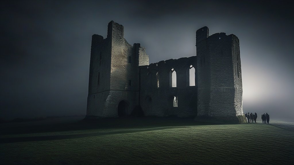 Pevensey Castle Ghosts