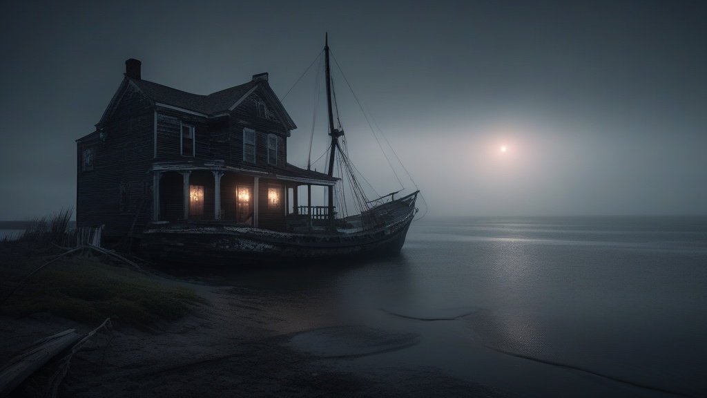 Tangier Island Ghost Ship