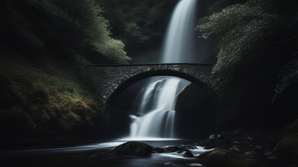 Cwm Rheidol Waterfall, Ceredigion