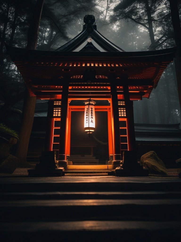 Shimogamo Shrine’s Spirit Lights