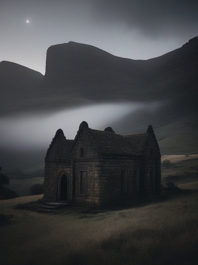 The Ghosts of the Drakensberg Mountains in KwaZulu-Natal, South Africa