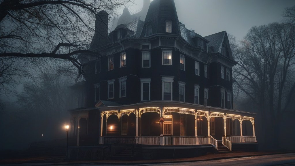 The Haunted Hotel in New London, Connecticut
