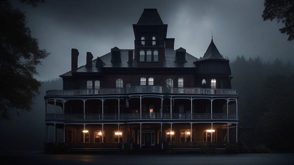 The Haunted Hotel at Lake George