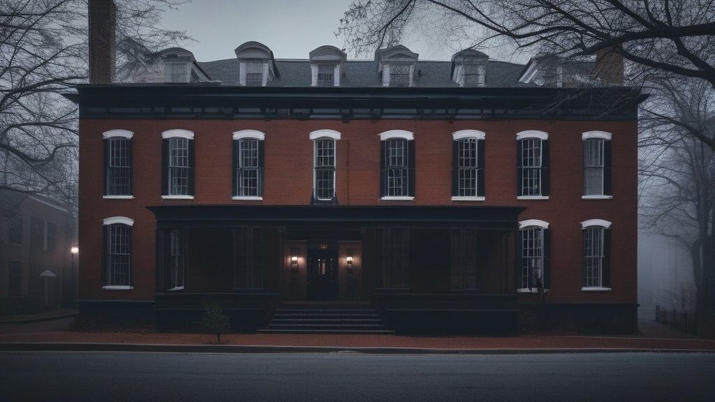 The Haunted Hotel in Old Town Alexandria, Virginia