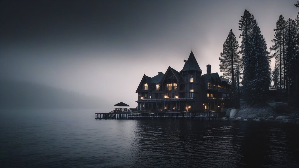 The Haunted Hotel at Lake Tahoe, California