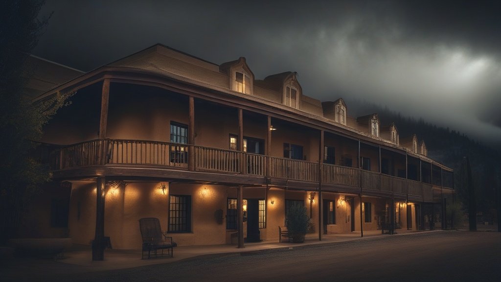 The Ghosts of the Hotel in Taos, New Mexico