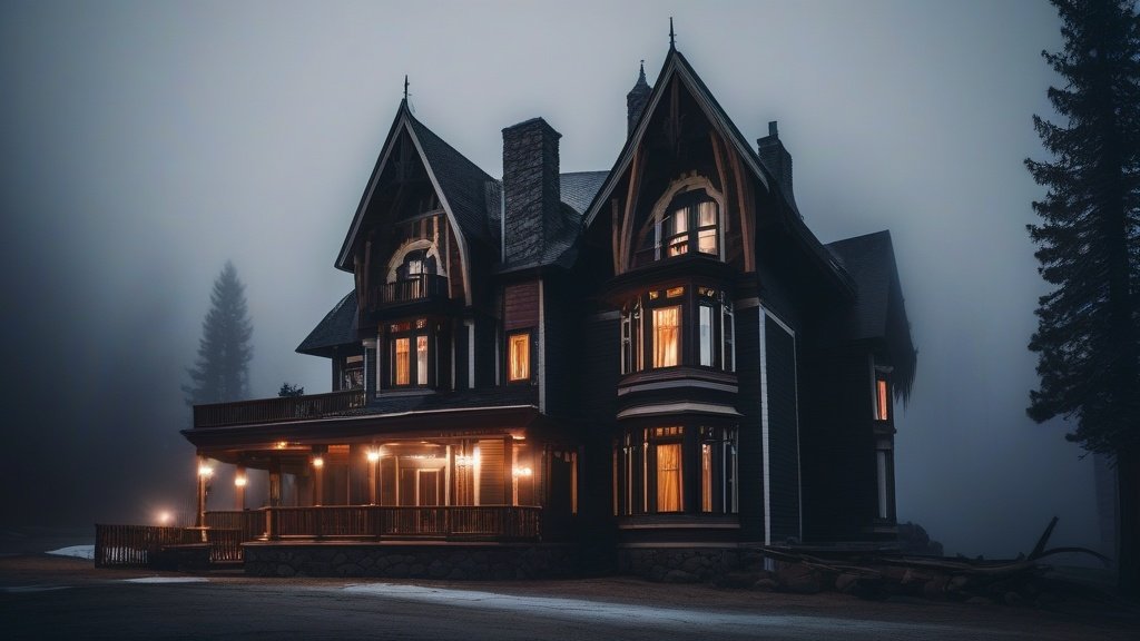 The Haunted Hotel at Mammoth Lakes, California