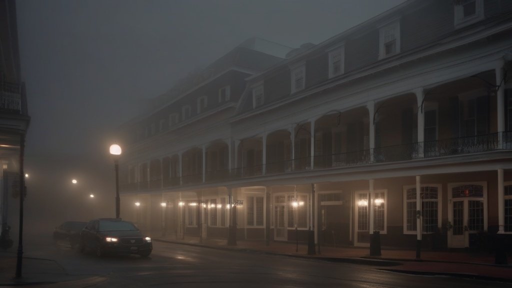The Ghosts of the Hotel in New Orleans, Louisiana