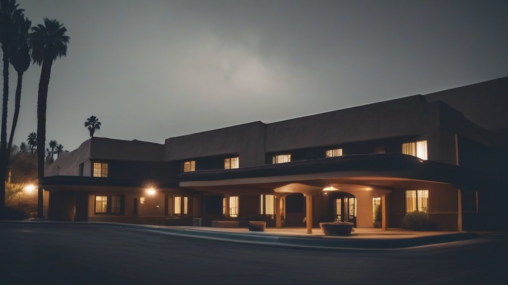 The Ghosts of the Hotel in Palm Springs, California