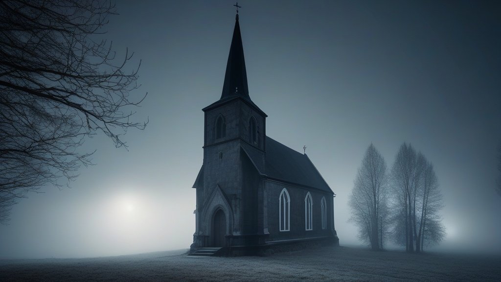 Haugerud Stone Church Ghost