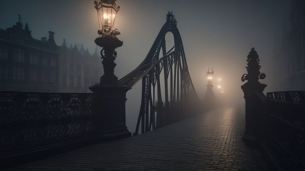 The Haunted Bridge in Antwerp