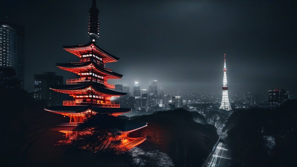 Tokyo Tower Ghost