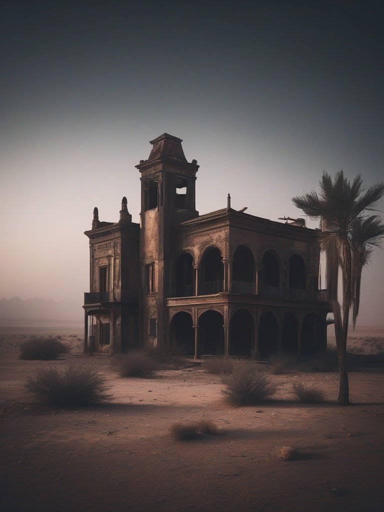 Haunted Desert Oasis