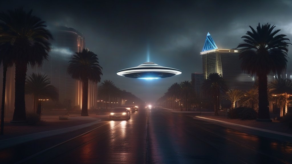 UFO Incident Near Las Vegas Strip