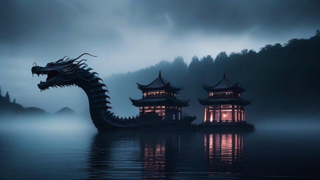 Sea Serpent of Lake Tianchi