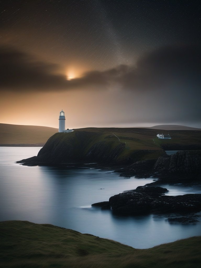 Mystery at the Shetland Islands Lighthouses