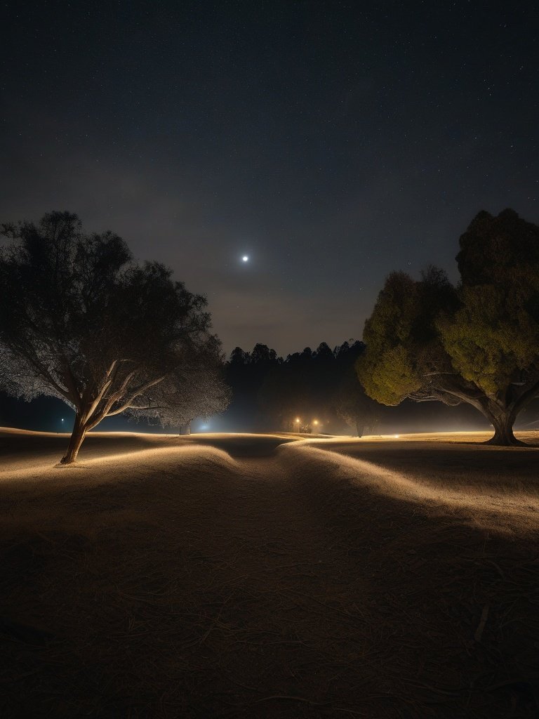 Ghost Lights of the Alum Rock Park, San Jose, California