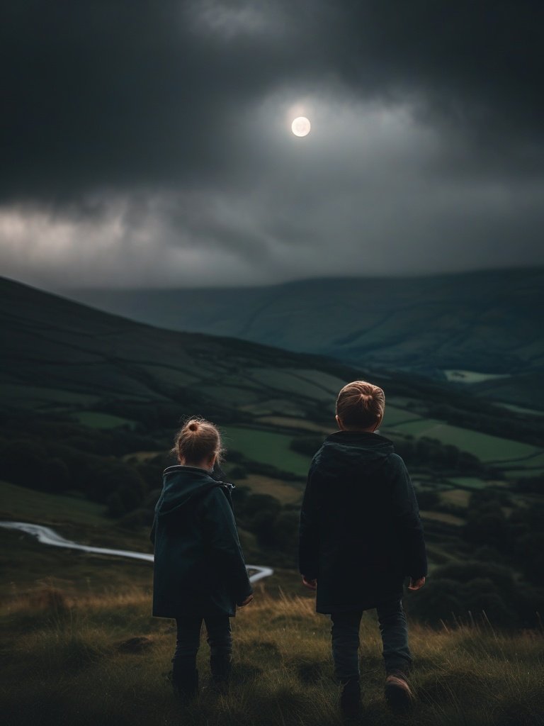 Black-Eyed Kids Sighting in the Mountains of North Wales