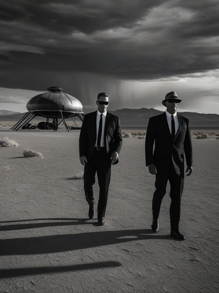 Men in Black and the Groom Lake Area 51 Legends