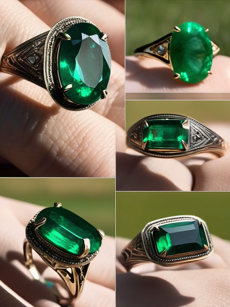 Emerald Ring Once Worn by Cleopatra
