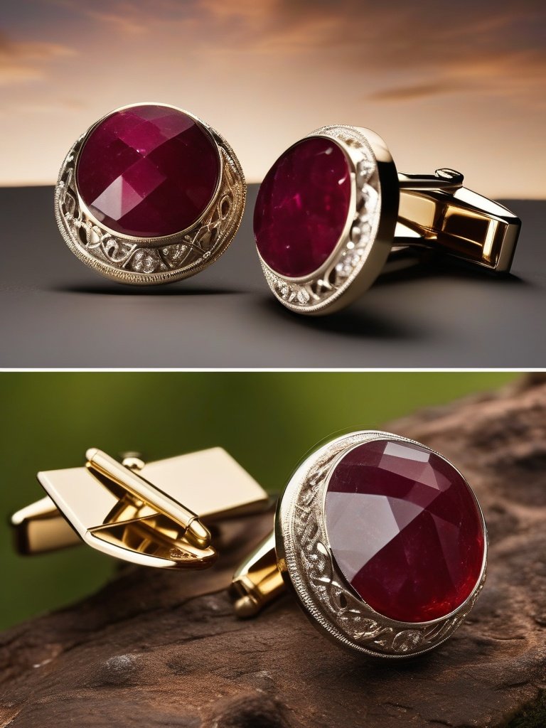 Ruby Cufflinks of the Duke of Norfolk