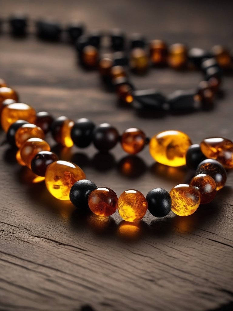 Amber Necklace Believed to Have Curative Powers