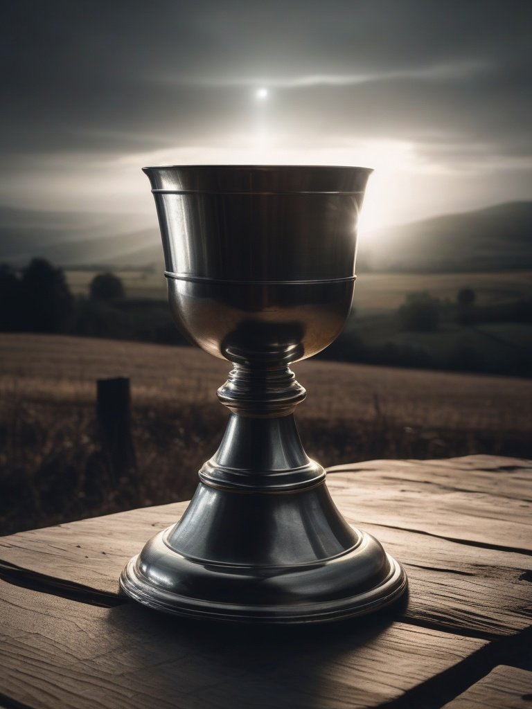 Silver Chalice Claimed to Hold Ghostly Presence