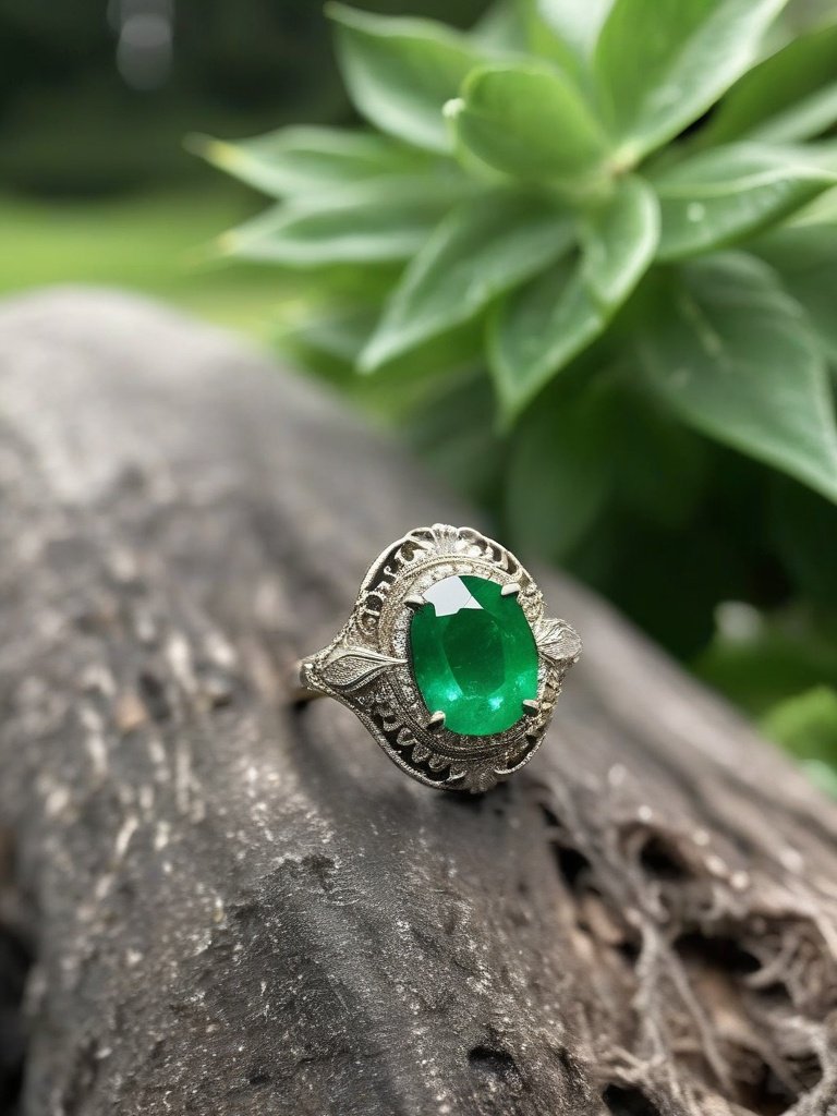 Emerald Ring Said to Have Supernatural Properties