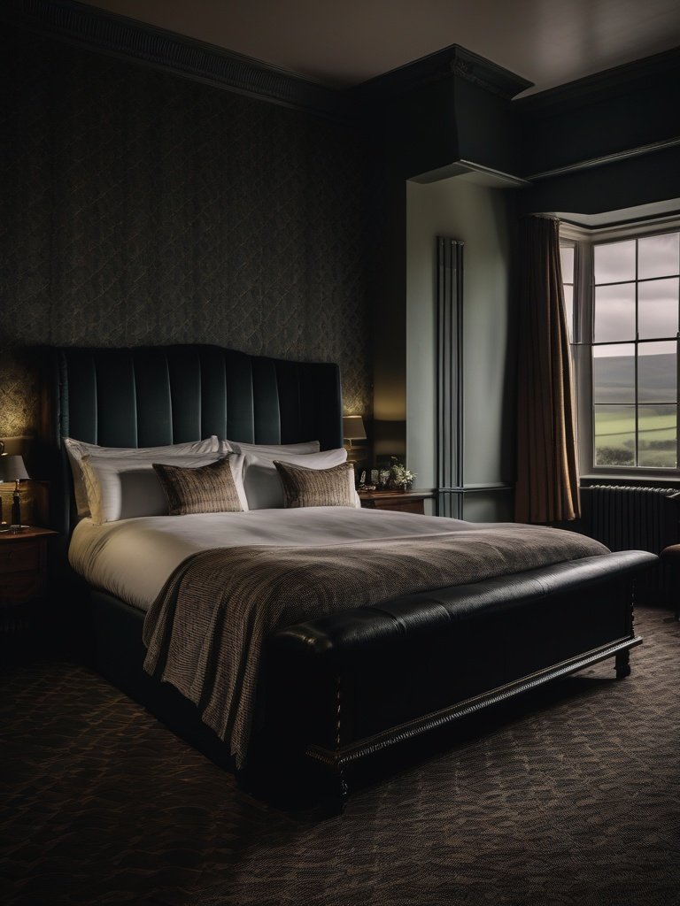 The Spirit-Haunted Bed at the Tregaron Arms Hotel, Ceredigion, Wales