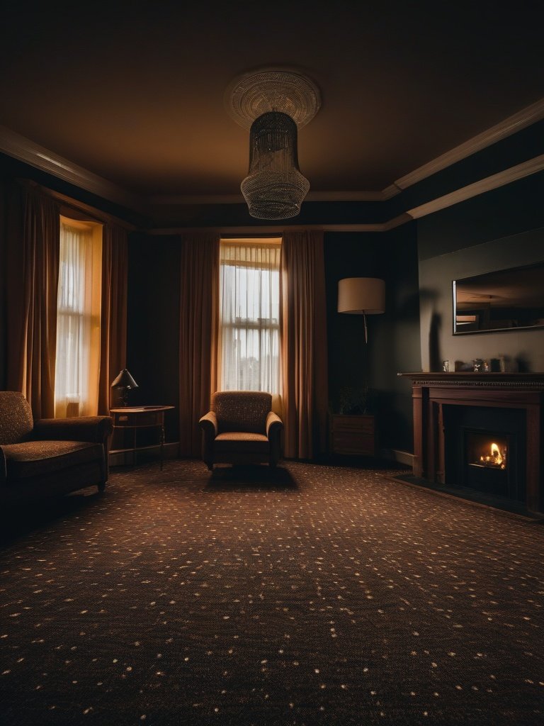 The Poltergeist-Inhabited Rug at the Dingle Hotel, County Kerry, Ireland