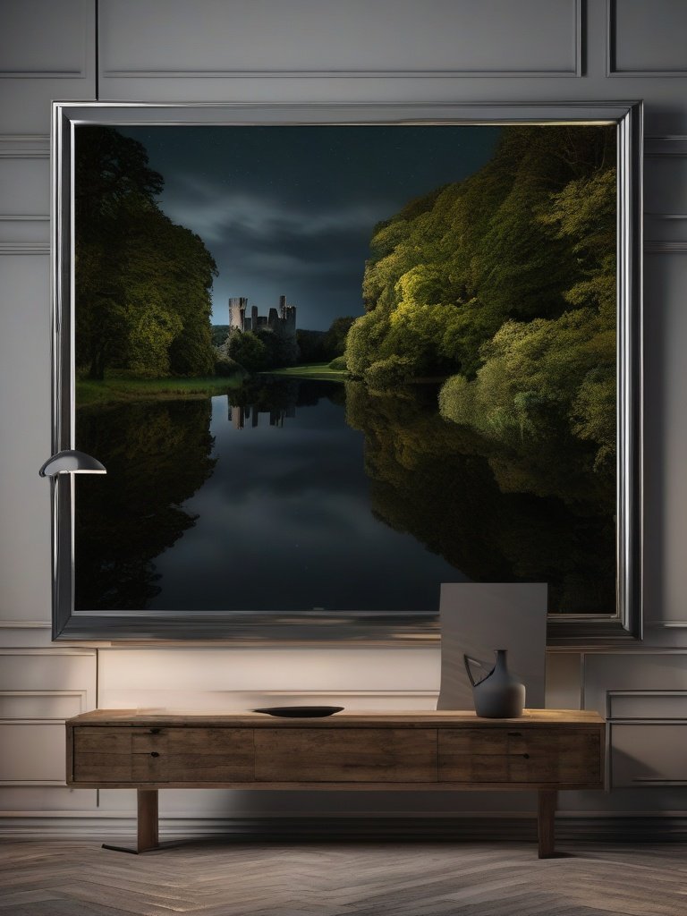 The Phantom Mirror from the Blarney Castle, County Cork, Ireland