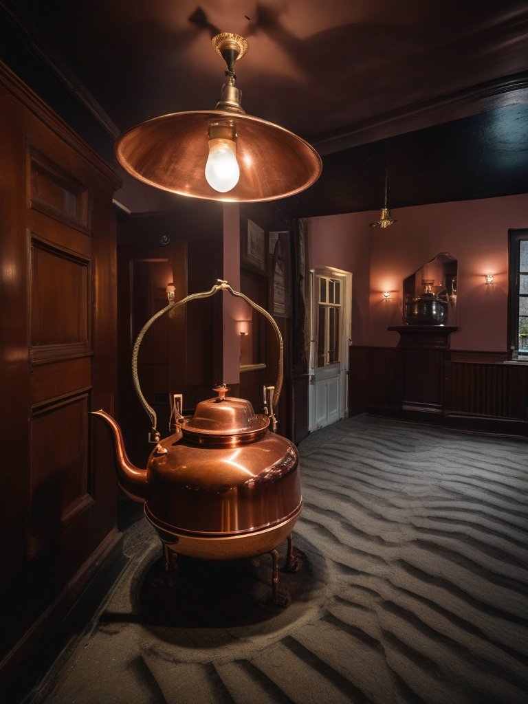 The Haunting of the Copper Kettle in the Cobh (Queenstown) Museum, County Cork, Ireland