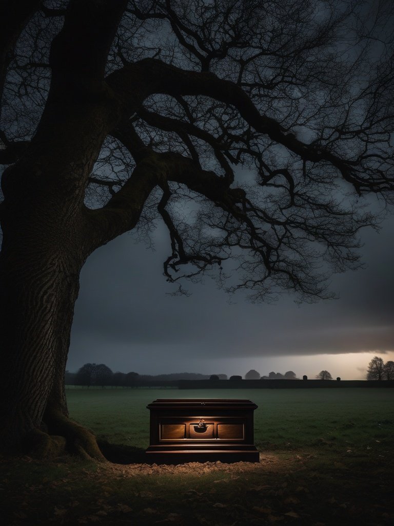 The Haunting of the Oak Chest from the Belton House, Lincolnshire, UK