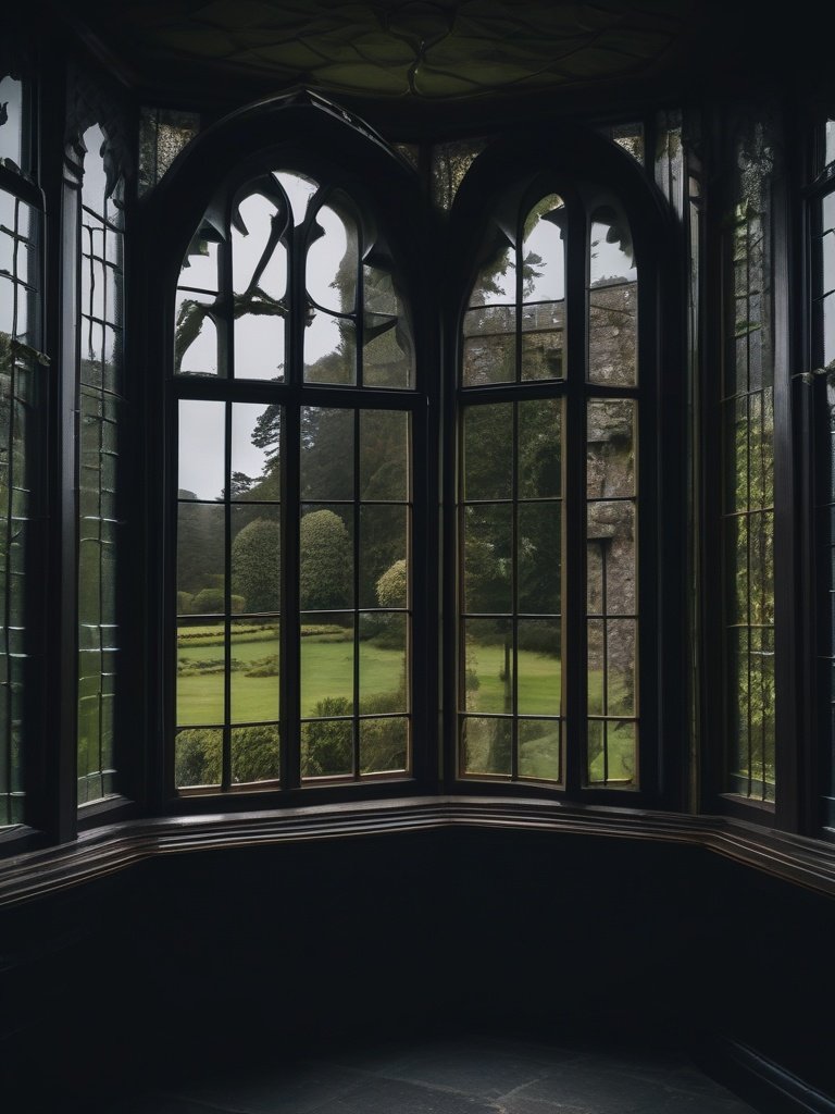 The Poltergeist-Laden Window Pane at the Ashford Castle, County Mayo, Ireland