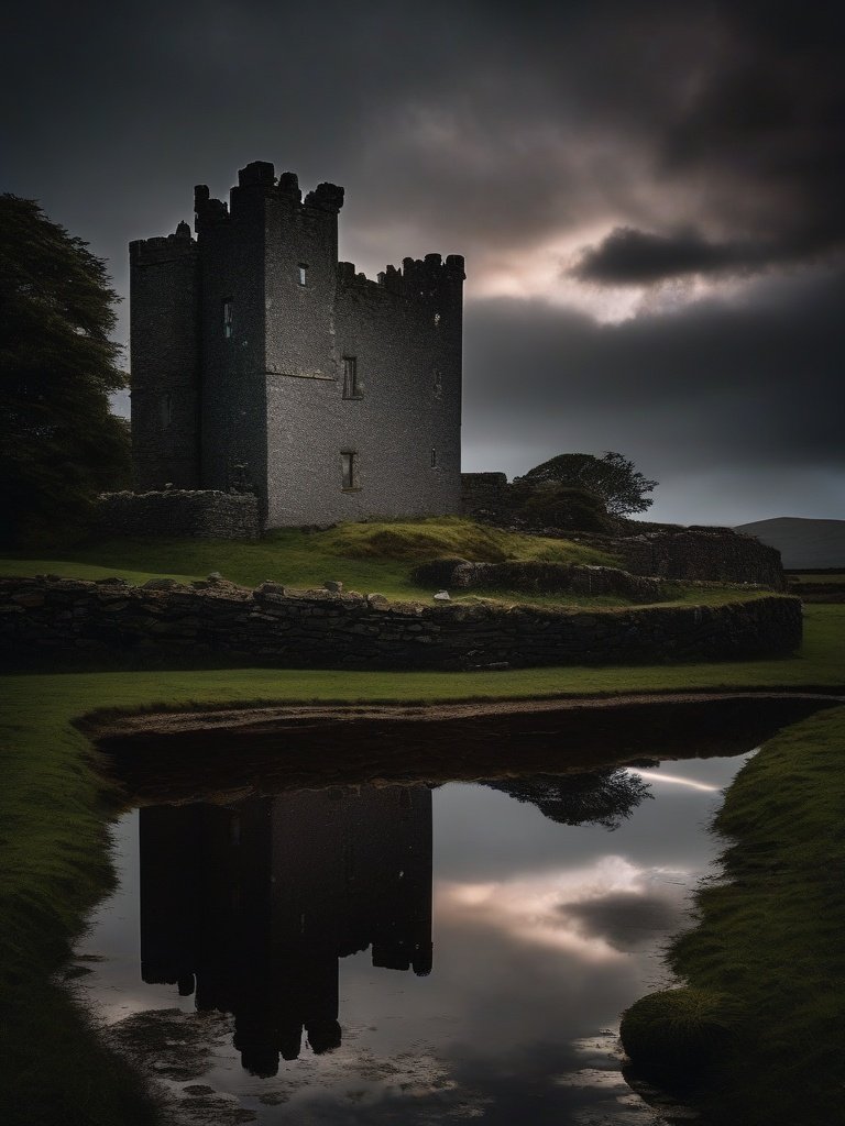 The Phantom Mirror from the Cloghessy Castle, County Kerry, Ireland