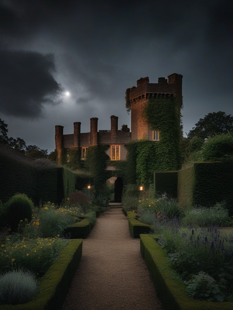 Hauntings of the Sissinghurst Castle Garden, England